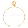 304 Stainless Steel Pendant Open Choker Necklaces for Women NJEW-Z046-07G-02-3