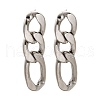 Non-Tarnish 304 Stainless Steel Stud Earrings EJEW-D095-23P-2