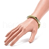 Acrylic Curved Tube Beaded Stretch Bracelet for Women BJEW-JB08439-08-3