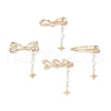 Alloy Alligator Hair Clips OHAR-JH00046-2