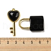 Natural Obsidian Pendants G-H308-07G-03-3