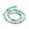 Natural Amazonite Beads Strands G-O186-B-08-2