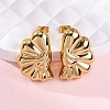 304 Stainless Steel Stud Earrings for Women EJEW-A125-76G-1