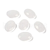 Natural White Jade Cabochons G-O175-15P-01-1