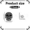 ANATTASOUL 12Sets Alloy Solid Screw Rivets FIND-AN0001-15-2