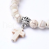 Stretch Charm Bracelets BJEW-JB05234-04-2