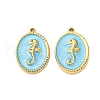 304 Stainless Steel Pendants STAS-V004-11G-02-1