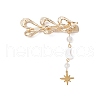 Alloy Alligator Hair Clips OHAR-JH00046-4
