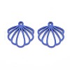 Rack Plating Spray Painted Alloy Pendants PALLOY-S132-276-NR-2