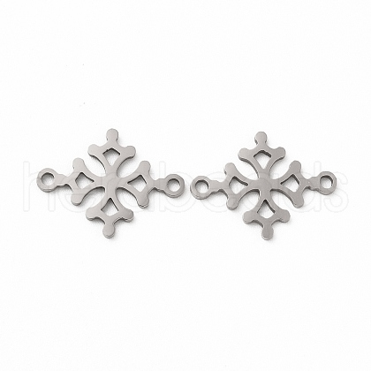 201 Stainless Steel Connector Charms STAS-K251-097P-1