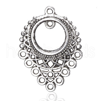 Tibetan Style Alloy Chandelier Component Links TIBE-A006-022AS-1