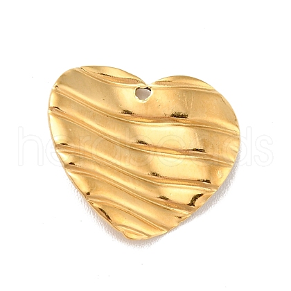 304 Stainless Steel Pendants STAS-D187-04G-1