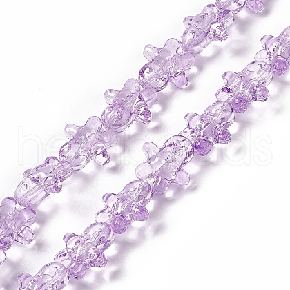 Transparent Glass Beads GLAA-P005-N04-1