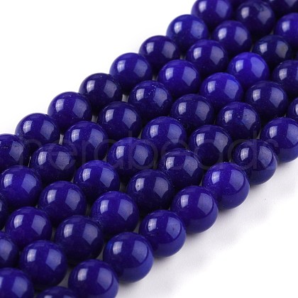Natural White Jade Beads G-G766-B-37-1