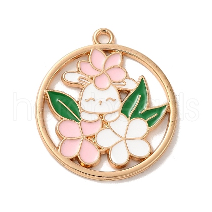 Alloy Enamel Pendants ENAM-147-03A-G-1