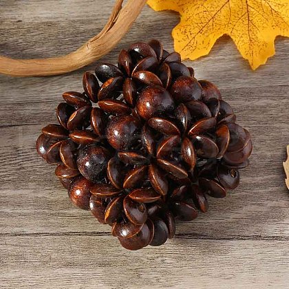 Bohemia & Ethnic Style Wood Stretch Bracelets for Women WG33998-10-1