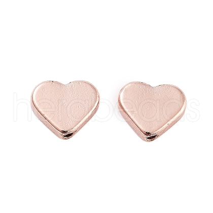 Rack Plating Brass Beads KK-C056-09RG-1