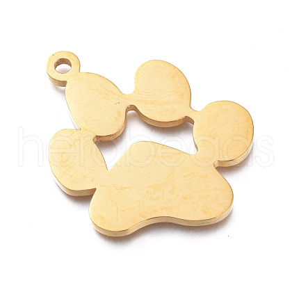 Ion Plating(IP) 304 Stainless Steel Pendants STAS-L245-019A-G-1