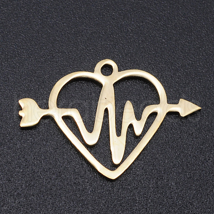 201 Stainless Steel Pendants STAS-T054-JN771-2-1