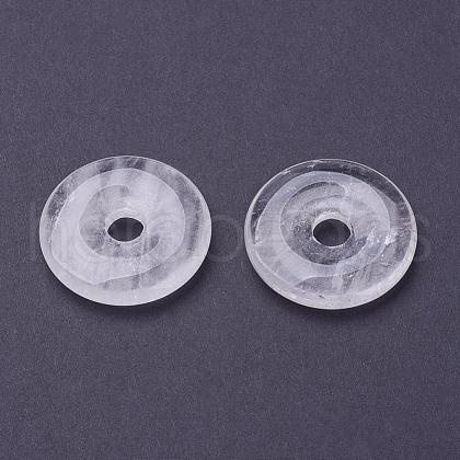 Natural Quartz Crystal Pendants G-F524-G02-1