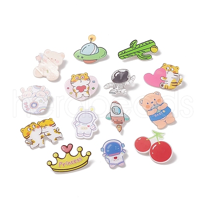 Acrylic Brooch Pin JEWB-XCP0001-03-1