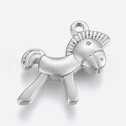 Tarnish Resistant 304 Stainless Steel Pendants STAS-P197-031P-1