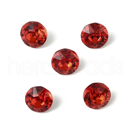 Glass Rhinestone Cabochons GLAA-A018-6mm-227-1