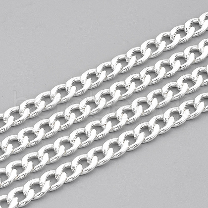 304 Stainless Steel Cuban Link Chains CHS-T002-03C-1