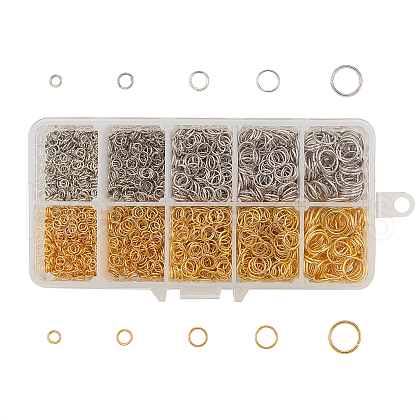 Iron Open Jump Rings IFIN-CJ0001-43-1
