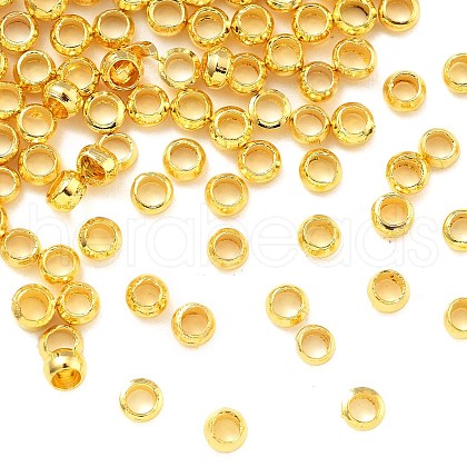 Brass Crimp Beads KK-S509-01G-03-1