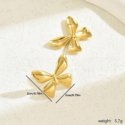 Fashionable Stainless Steel Stud Earrings BN2349-4-1
