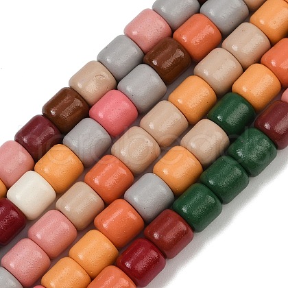 Handmade Lampwork Beads Strands LAMP-S070-06B-1