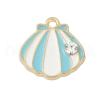 Alloy Enamel Charms FIND-Z070-01G-05-1