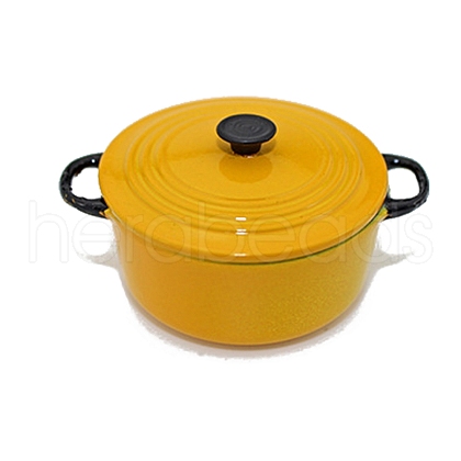 Alloy Imitation Mini Stockpot Decoration MIMO-PW0001-146D-1