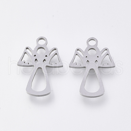 201 Stainless Steel Pendants STAS-S110-061P-1