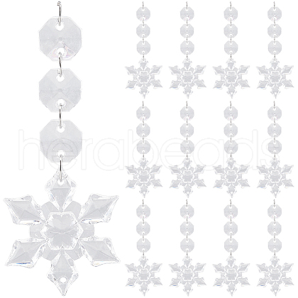 SOFPLATE 30Pcs Acrylic Pendants TACR-SP0001-01-1