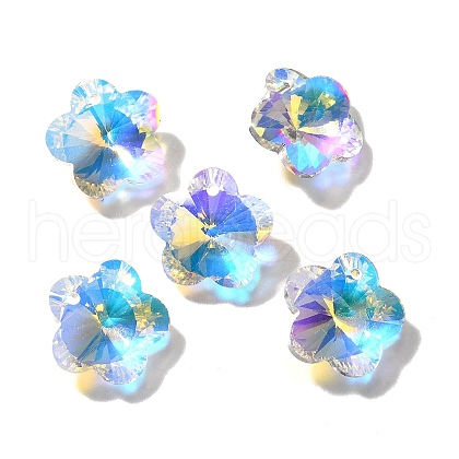 Glass Pendants GLAA-I057-01B-1