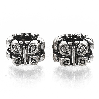 Tibetan Style Alloy Beads TIBE-R317-057AS-LF-1