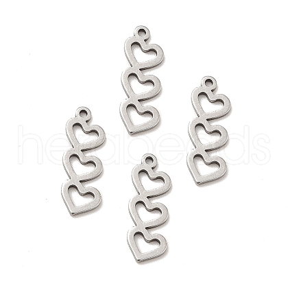 Non-Tarnish 201 Stainless Steel Pendants STAS-I197-016P-1