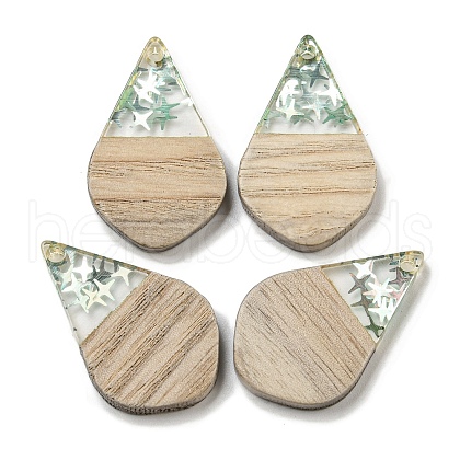 Wooden Pendants FIND-B042-12D-1