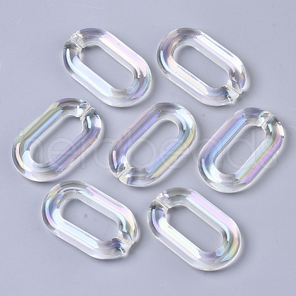 Transparent Acrylic Linking Rings PACR-R246-061A-1