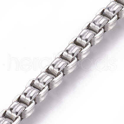 Tarnish Resistant 304 Stainless Steel Venetian Chains CHS-L020-010P-1