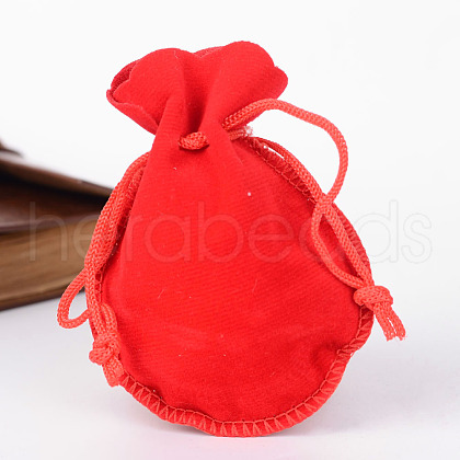 Gourd Velvet Bags X-TP-R005-9x12cm-02-1