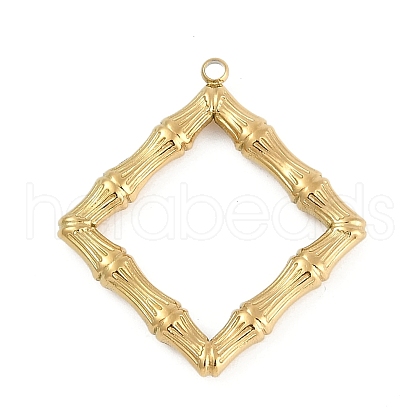 304 Stainless Steel Pendants STAS-I325-106G-1