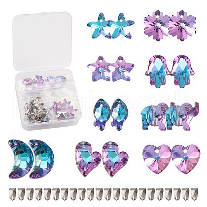 DIY Pendant Jewelry Making GLAA-TA0003-03-1