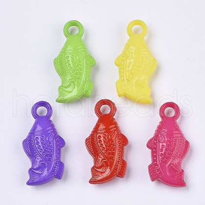 Opaque Acrylic Pendants SACR-N008-034-1