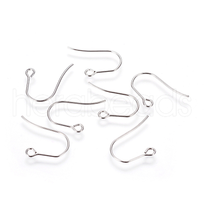 316 Surgical Stainless Steel Earring Hooks X-STAS-F216-03P-A-1