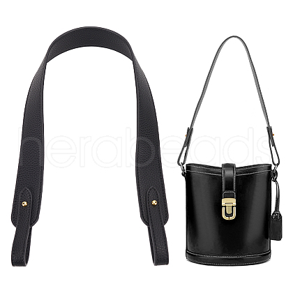 PU Leather Wide Bag Shoulder Straps FIND-WH0135-88B-1