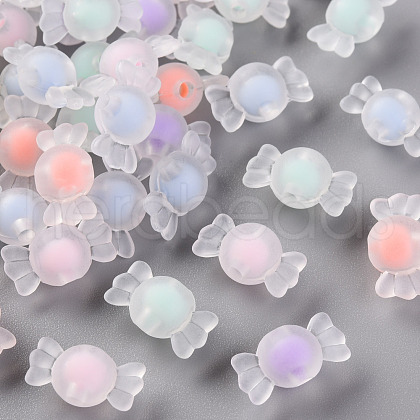 Transparent Acrylic Beads X-TACR-S152-03C-1