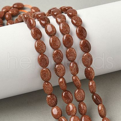 Synthetic Goldstone Beads Strands G-Z006-A44-1